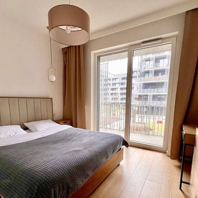 Долгосрочная аренда современной 3-комнатной квартиры, 65 м², район Воля, Варшава, Польша